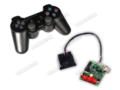 rf 2.4ghz multi channel remote control skid steer|RF 2.4Ghz Multi Channel Wireless PS2 Remote & Motor Driver .